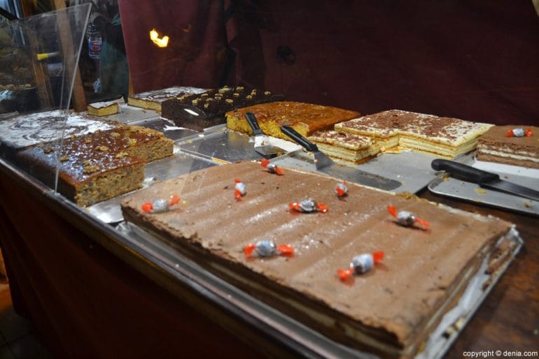 Mercado Medieval Dénia 2016 - tartas