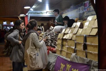 Mercado Medieval Dénia 2016 – venta de embutido