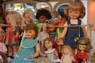16 xix feria del juguete antiguo de denia munecas