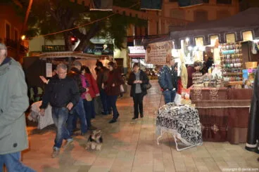 17 mercado medieval denia 2017 plaza de la constitucion