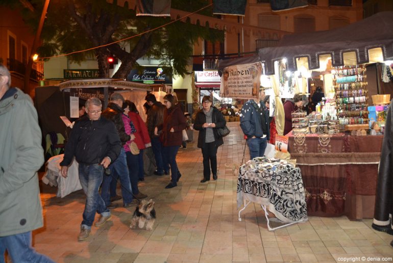 Mercado Medieval Dénia 2016 - plaza de la constitución