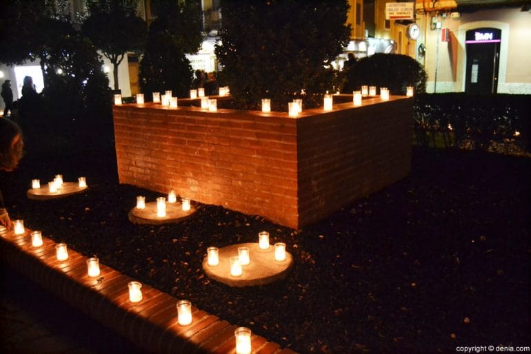 Nit de la Llum 2016 - Velas en La Glorieta