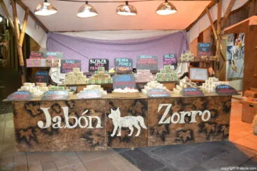 Mercado Medieval Dénia 2016 – venta de jabones