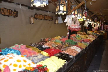 Mercado Medieval Dénia 2016 – Venta de chucherías