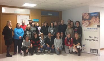 alumnos del taller de empleo de creama marina alta