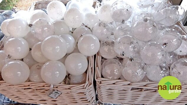 bolas de navidad natura garden