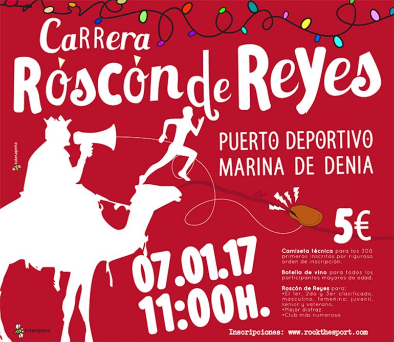 Cartel Carrera Roscón de Reyes