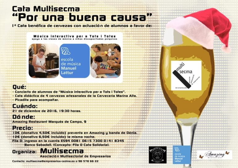 Cata de cervezas solidaria
