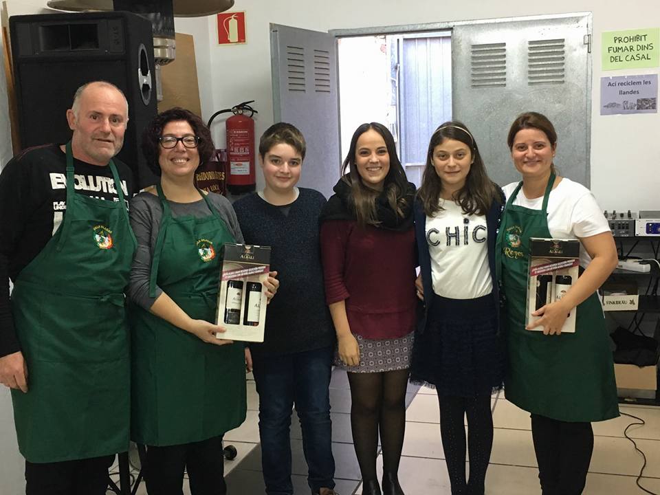 Cocineros de la comida de Navidad del Saladar
