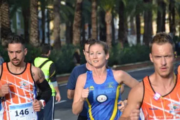 Cristina Roselló durante la carrera