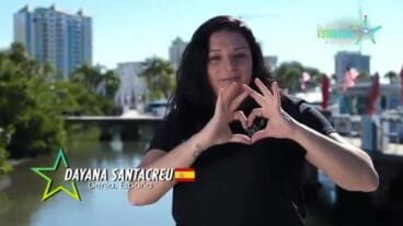 dayana santacreu en un reality online