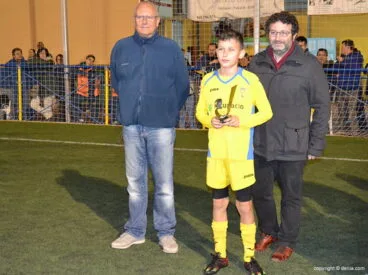 Dimitar Angelov máximo goleador Alevín