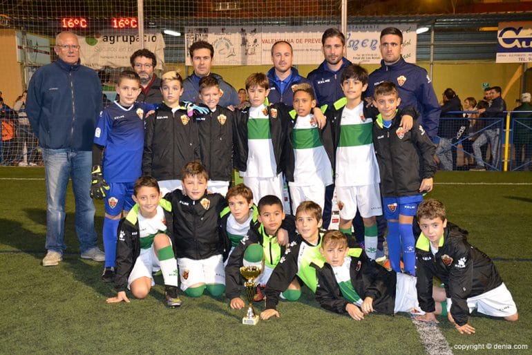 Equipo Benjamín Elche CF 2º Clasificado