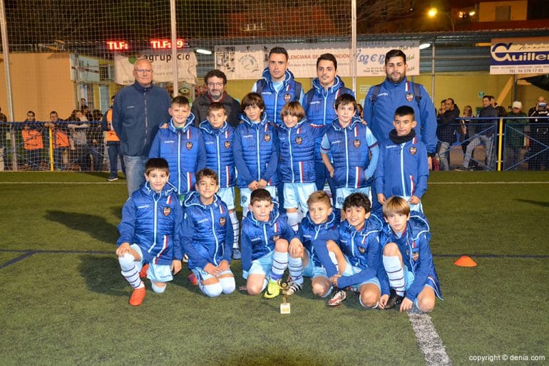 Equipo Benjamín Levante UD 4º Clasificado