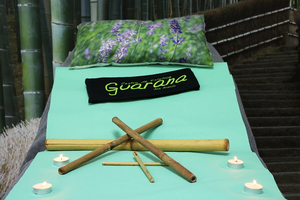 Escaparate Centro de estética Guaraná