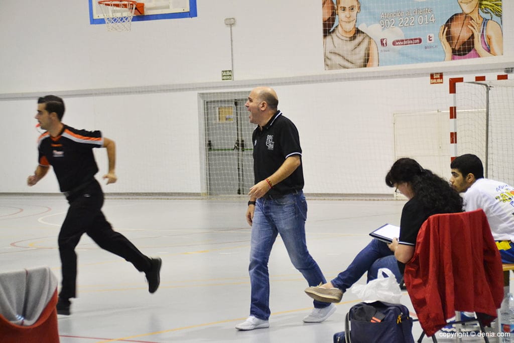 Jesús Pantojo durante un partido