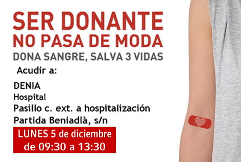 Jornada donacion sangre