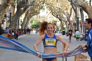 Maite Rodríguez ganadora del Cuarto de Maratón