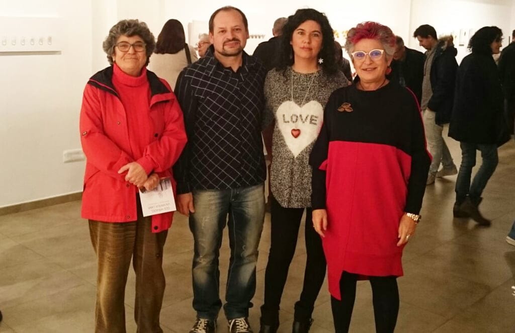 María Caado junto a Joan Roselló