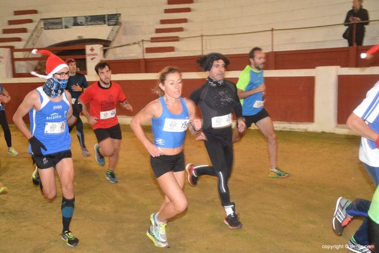 Mayca Sala en el interior de la plaza de toros