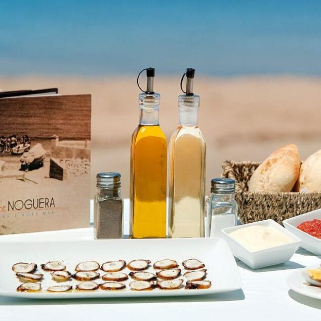 mesa restaurante noguera