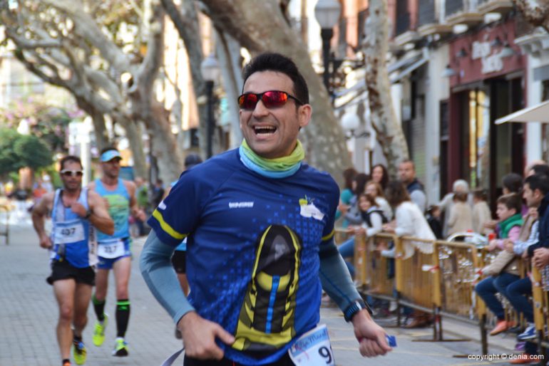 Miguel Ángel Martínez en la carrera