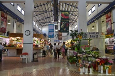 pasillo del mercat municipal de denia