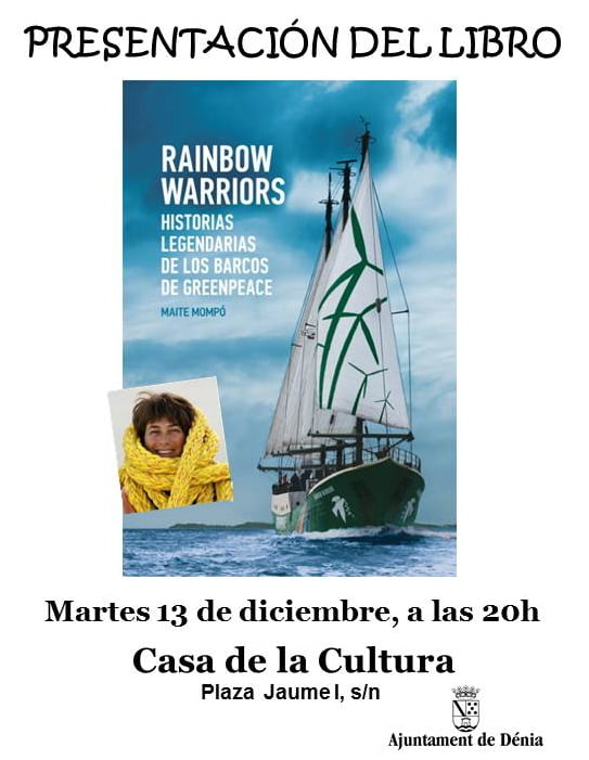 Presentación del libro Rainbow Warriors en Dénia
