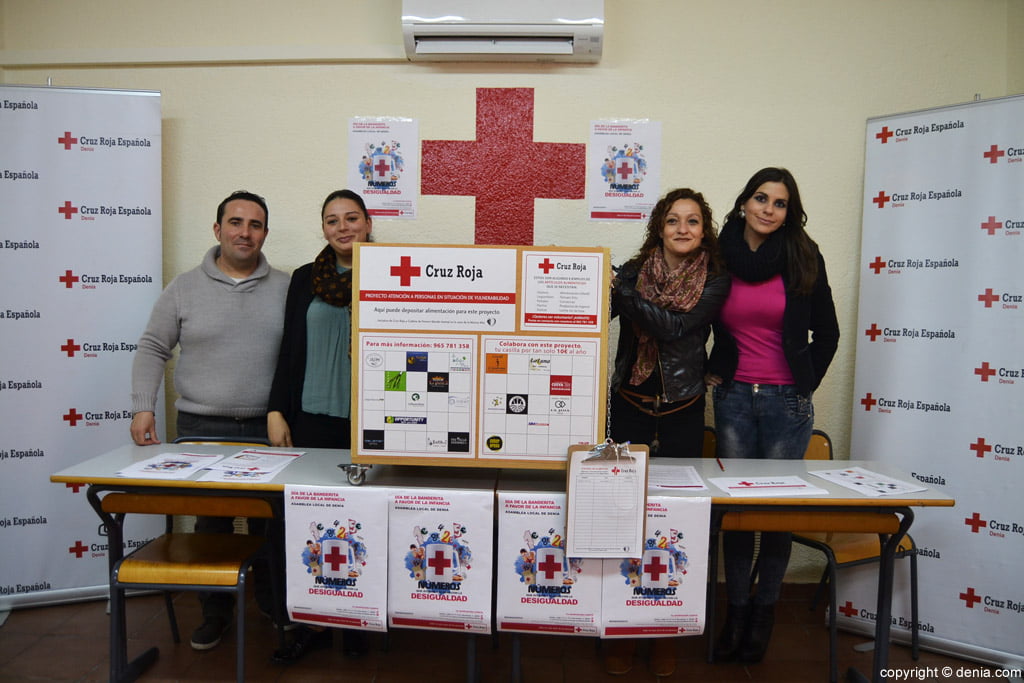 Recogida de alimentos anual Cruz Roja Dénia