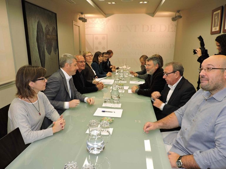 Reunión con Mª José Salvador en Dénia