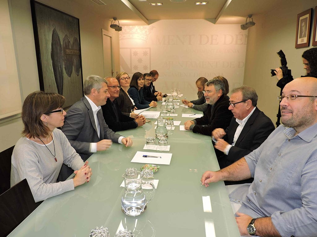 Reunión con Mª José Salvador en Dénia