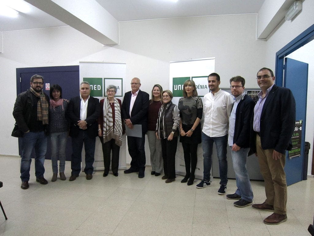 Seminario de estudiantes de la UNED de Dénia