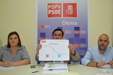 Toni Vaquer junto a Herick Campos y Cristina Morera
