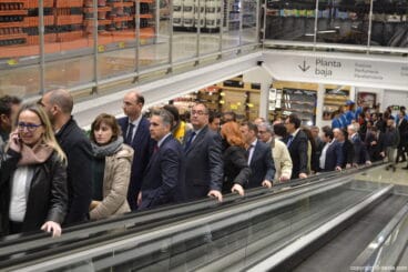 Invitados a la inauguración de Carrefour Dénia