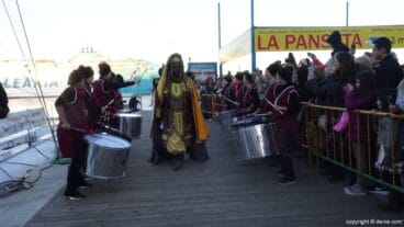 Cabalgata Reyes Magos Dénia 2017 – Llegada de Baltasar