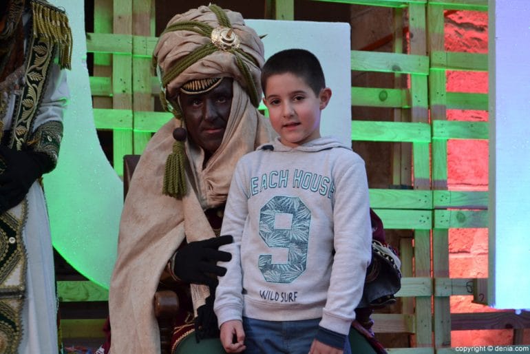 Visita de los Carteros Reales a Dénia - carta a los reyes magos