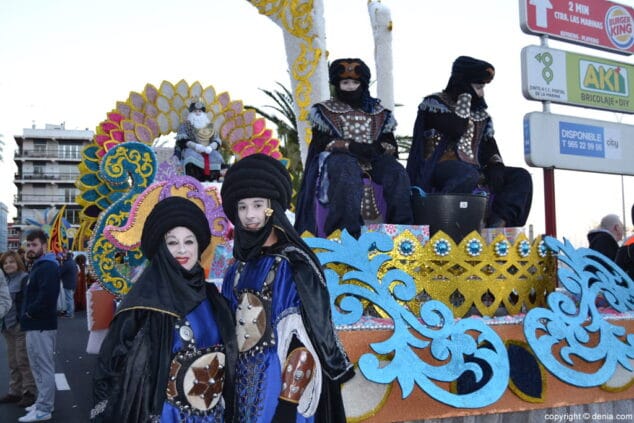 28 cabalgata reyes magos denia 2017 carroza melchor