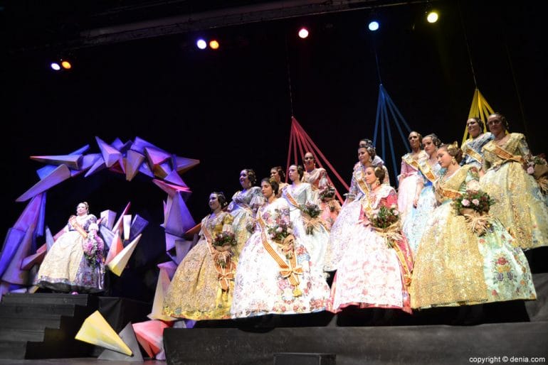 Presentación Baix la Mar 2017 - Corte de honor