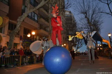 Cabalgata Reyes Magos Dénia 2017 – Zancudos
