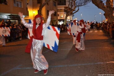 Cabalgata Reyes Magos Dénia 2017 – Ballet de las cartas