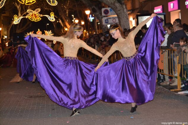 51 cabalgata reyes magos denia 2017 ballet de babylon
