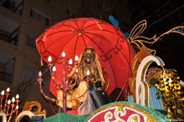 63 cabalgata reyes magos denia 2017 rey baltasar