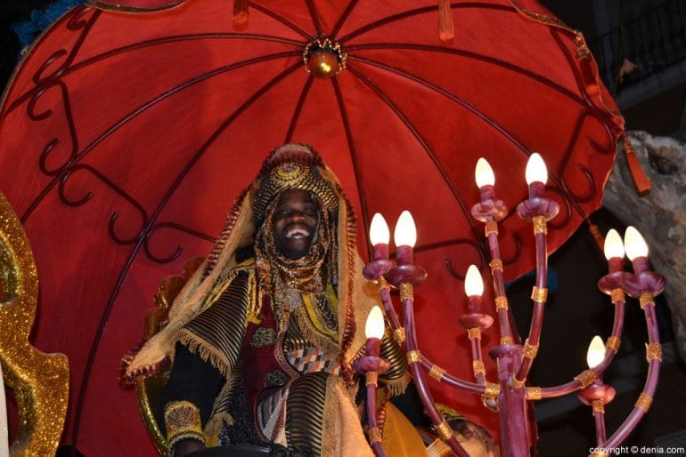 Cabalgata Reyes Magos Dénia 2017 - Baltasar