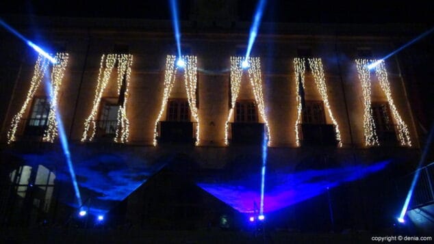 85c cabalgata reyes magos denia 2017 espectaculo de luz