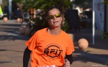 Ana Aranda Ribes en la carrera del Roscón de Reyes