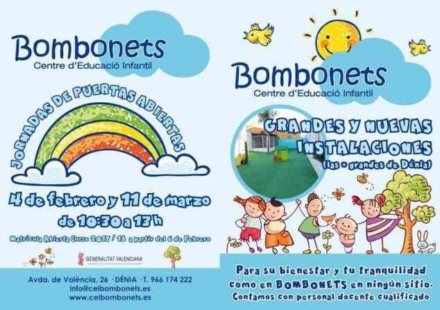 bombonets jornadas de puertas abiertas 2017