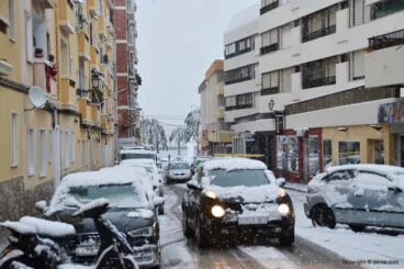 Calle la Mar nevada