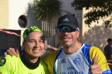 Mónica Orquín y Vicente Caravaca