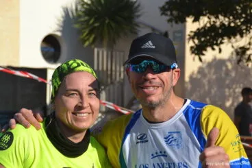 Mónica Orquín y Vicente Caravaca