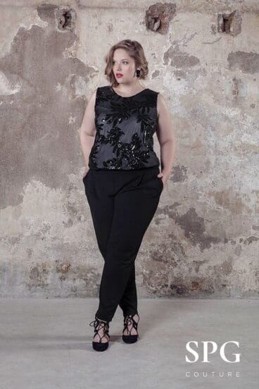 Conjunto negro ceremonia BLANNES T. 44/64